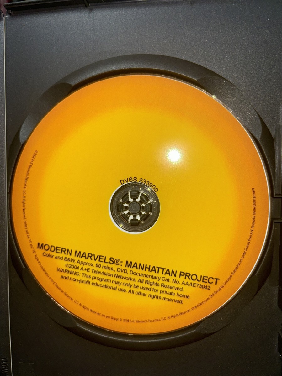 Modern Marvels: the Manhattan Project (DVD, 2004) | eBay