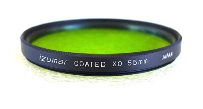 55mm iZumar Light GREEN X0 Filter - B&W Contrast - NEW