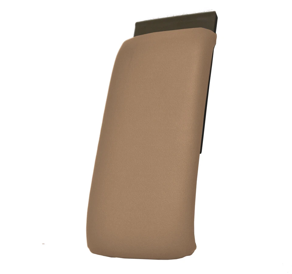 Se adapta a Nissan Murano 2003-2004 PVC Cuero Consola Tapa Deslizante Apoyabrazos Cubierta Beige Foto 4 de 4