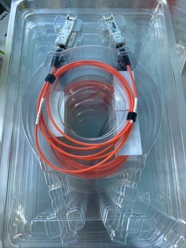 New Cisco SFP-10G-AOC2M 2M 10GBase Active Optical SFP+ Cable 10-2898-01 SEALED - 第 2/3 張圖片