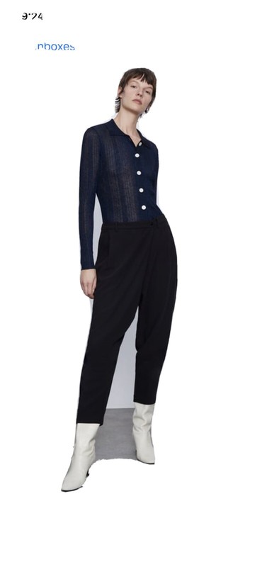 NWT Zara Wrap Pants Size S
