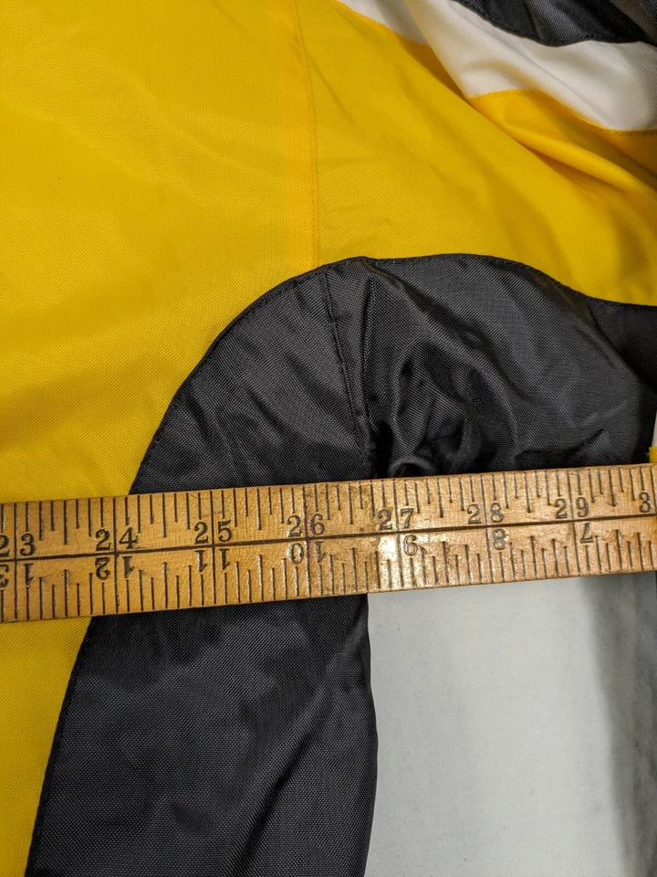 Vintage Pro Player Pittsburgh Steelers Jacket 90s puffer Coat Mens Size L NFL - Image 4 of 4