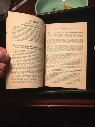 Vintage Recipes Cookbook Pamphlet 1936 Knox Gelatin Food Economy Could Be Better - Picture 6 of 8