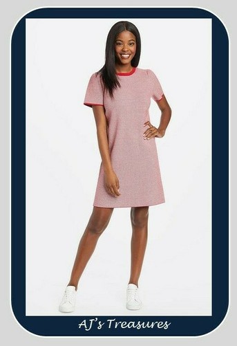 Draper James Textured Shift Sweaterdress