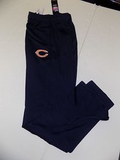 CHICAGO BEARS TEAM APPAREL TRACK WARMUP PANTS YOUTH SIZE XL 18 - NAVY - NWT