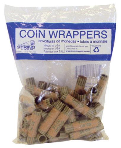 Coin Wrappers Dime Pack 36 ct