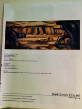 MARSEN HARTLEY ART PIECE VTG ORIG  2006 ADVERTISEMENT