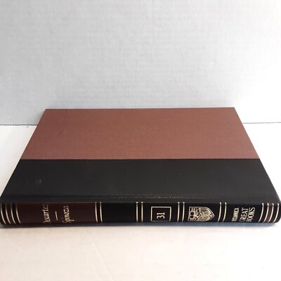 1952 Great Books Western World Britannica  DESCARTES de SPINOZA 1952 Vol. 31