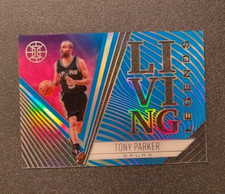2020-21 Panini Illusions Living Legends Sapphire Trophy #14 Tony Parker Spurs
