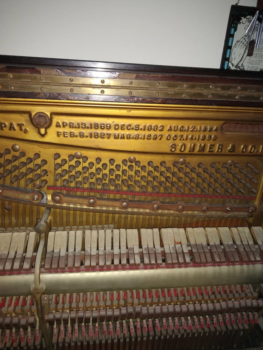 Sohmer and 2024 co upright piano