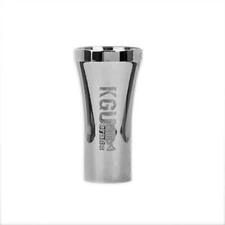 Trumpet mouthpiece booster RADIUS. KGUBrass. Megatone sleeve. 998 Silver Plated