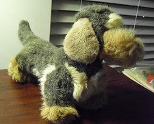 Cool Modern Steiff Long Daschund Puppy Dog Plush Animal 8" Tall