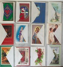 Lot 70 VTG Christmas Greeting Cards w/ Envelopes Mixed Sizes Holiday Assortment