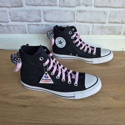 ⭐Converse Chuck Taylor Floral Bow Hi Sz 8.5 Women display picture 2