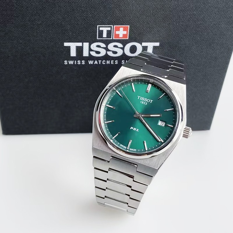 Tissot PRX/316L T137.410.11.091.00 Green Dial Men Quartz