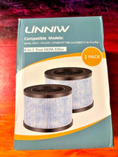 UNNIW 4-in-1 True HEPA Air Filter Replacement 2 Pack