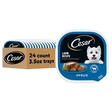 Classic Loaf in Sauce Adult Wet Dog Food Lamb Recipe, 3.5 oz. Easy Peel Trays...