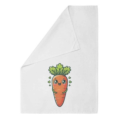 Geschirrtuch/Geschirrtuch 'Happy Carrot' aus Baumwolle (TW053217)