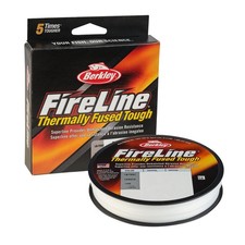 Berkley Fireline 4Lb 125Yd Crystal Braided Fishing Line 8 Strand Tough And Sm...