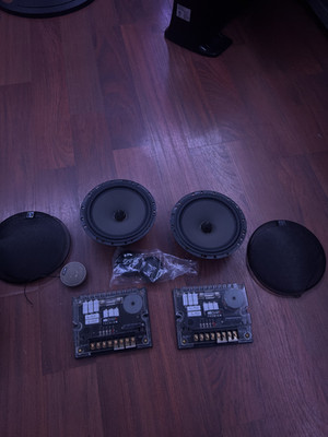 Old School MB Quart Reference 5.25'' Component Speaker Set   Made in Germany