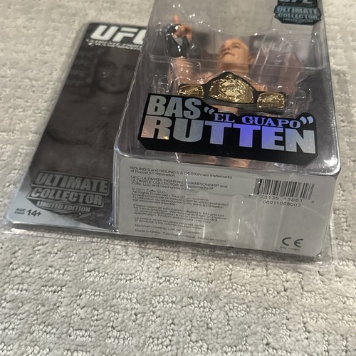 RARE! BAS RUTTEN Round 5 MMA Action Figure #1051/1998 Limited Edition UFC - Picture 3 of 7