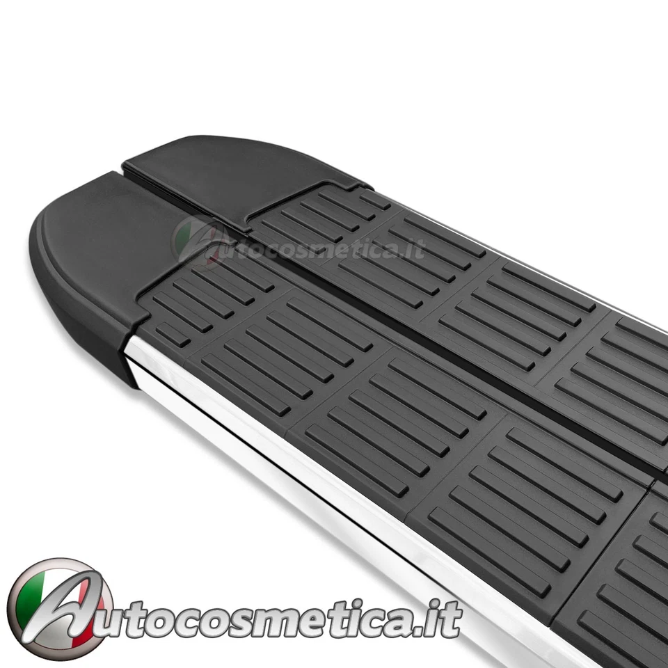 ESTRIBOS LATERALES ESCALONES BARRAS MINIFALDAS ALUMINIO ABS PARA SSANGYONG... - Imagen 4 de 4