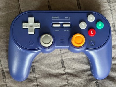 8BitDo Pro 3 Wireless Controller w/ Custom Yellow GameCube Style Stick