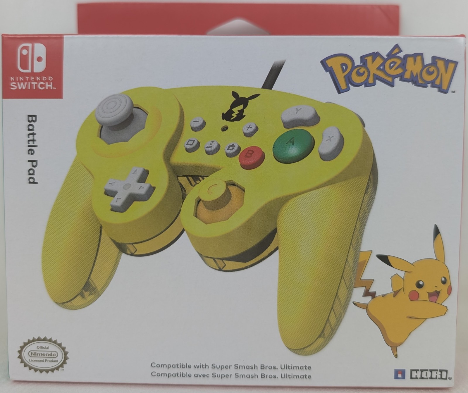 Nintendo Switch Pokémon Pikachu Battle Pad Controller Hori Brand New & Sealed