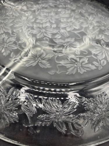 Vintage Princess House Fantasia Divided Serving Platter floral 13" - Picture 8 of 8