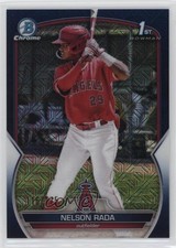 2023 Bowman Chrome Prospects Mega Box Navy Mojo Refractor /175 Nelson Rada 0nr3