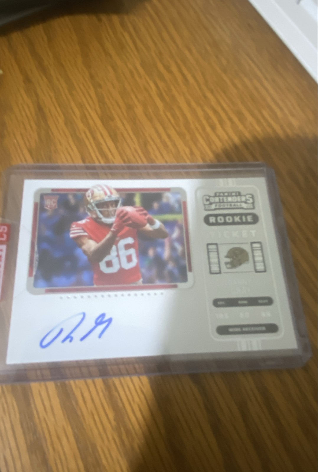 2022 Panini Contenders - Rookie Ticket RPS Variation Danny Gray #112 (AU, RC)