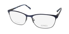 JONES NEW YORK J490 EYEGLASS FRAME/GLASSES STAINLESS STEEL DURABLE CONTEMPORARY