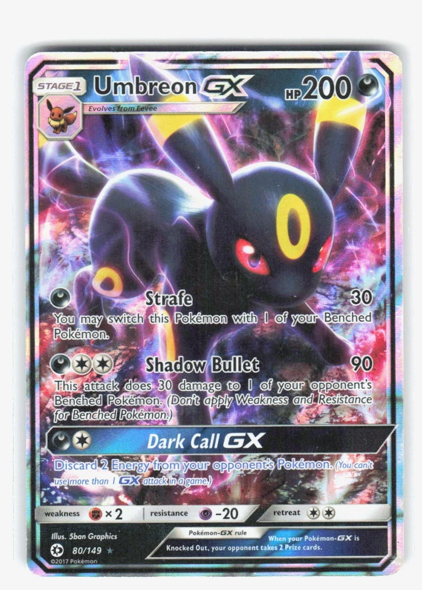 Umbreon GX Pokémon TCG Cards for sale | eBay
