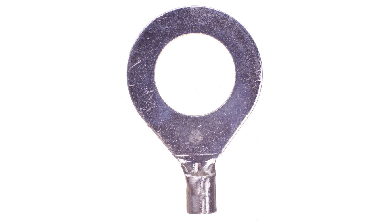 Eyelet Tip Zinc Plated KO 2.5/10 E09KO-010102100/100pcs