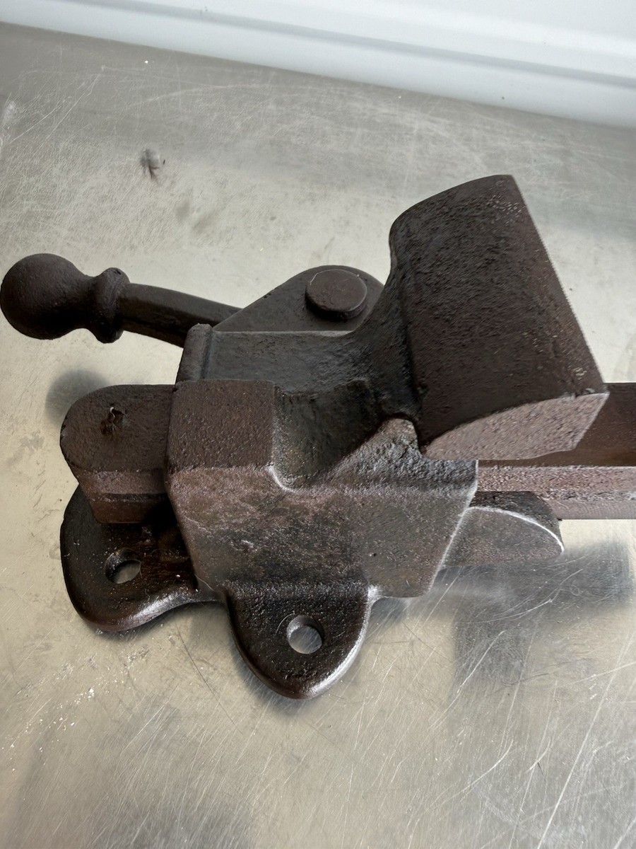 Antique Small Stephens Lever Vise | eBay