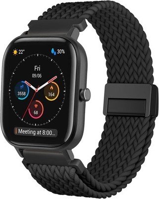 Magnetic Braided Nylon Strap Compatible with Amazfit GTR Mini 40mm