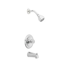 Oakbrook Essentials Tub & Shower Faucet One Handle Chrome