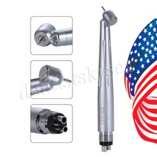 Dental 45° Degree Handpiece LED E-generator Surgical High Speed Surgery Rear Air