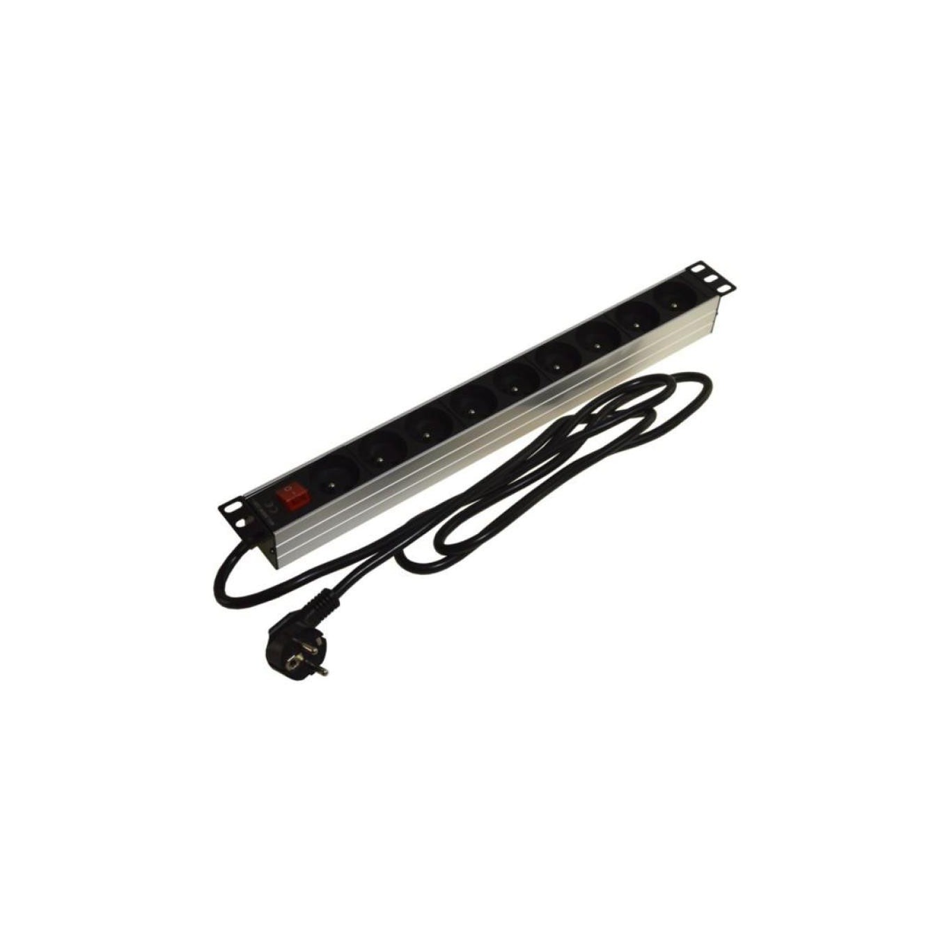 Power Strip 1U 19 9 Socket Switch 1532