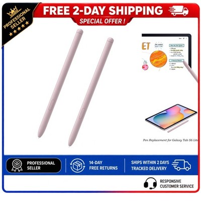 2 Pack Pink Stylus Pens for Samsung Galaxy Tab S6 Lite S Pen Replacement