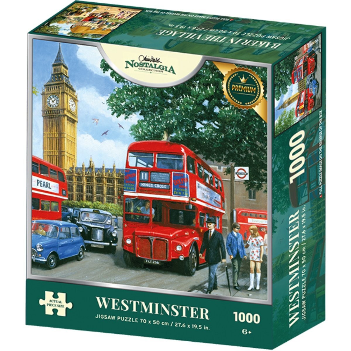 1000 Piece Puzzle of Westminster London by Kevin Walsh Jigsaw Ideal Gift