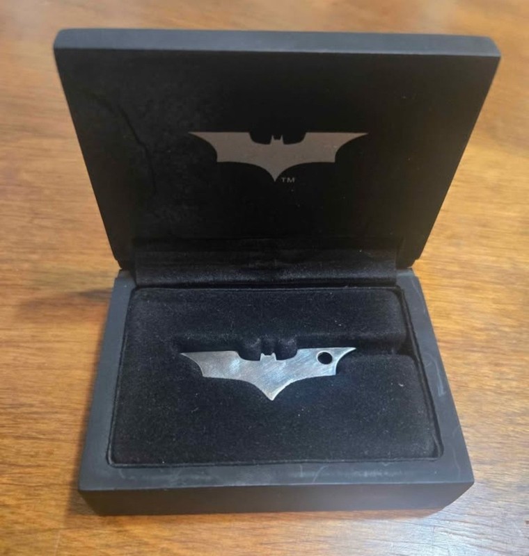 Sterling Silver Batman Charm Pendant