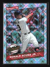 2020 Panini Donruss Highlights Diamond Ronald Acuna Jr #H-9