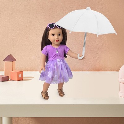 3 Pcs Tiny Umbrella for Decor Scene Mini Dollhouse Accessory