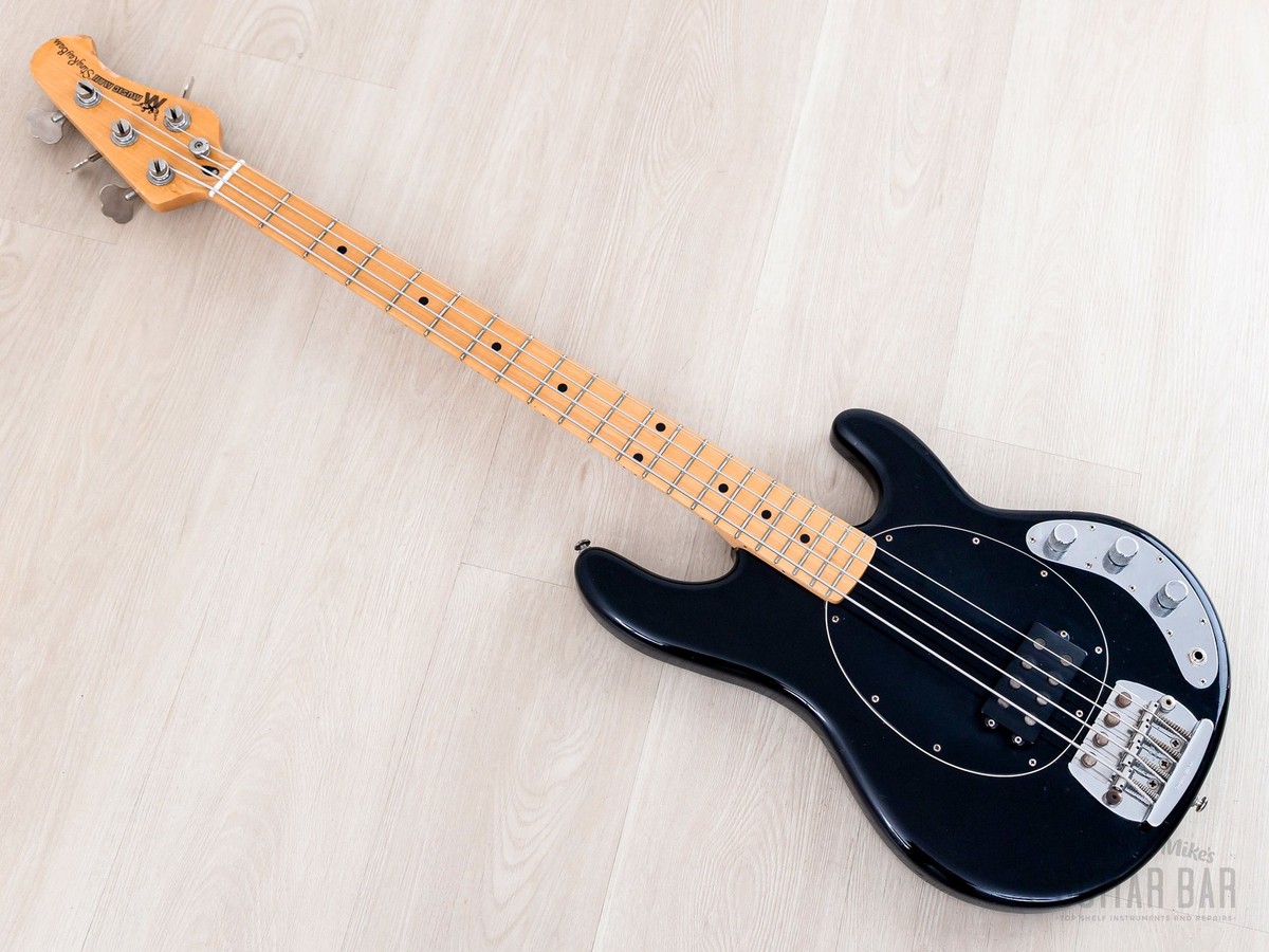 1983 Music Man StingRay 4 H Vintage Bass Black w/ Case | eBay