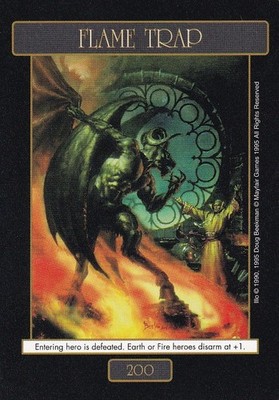 Flammenfalle - FAD Base Set - Fantasy Adventures CCG