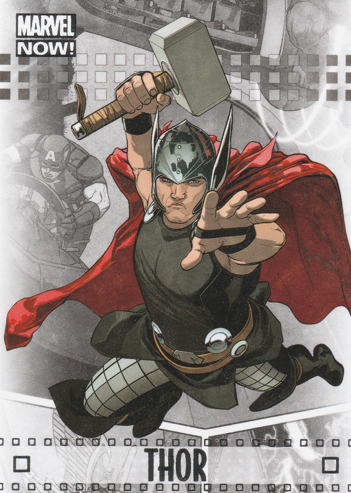 2013 Upper Deck Marvel Now Silver Foil Parallel 94 Thor