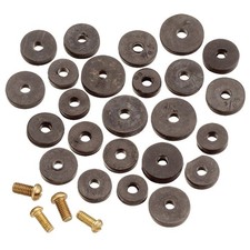 Do it Best Assorted Black Flat Faucet Washer (20 Ct.) DIB805-20 SIM Supply, Inc.