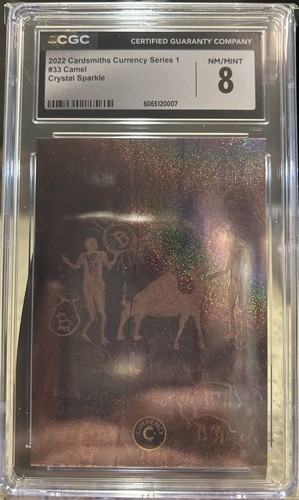 2022 Cardsmiths Currency Series 1 - CAMEL #33 Crystal Sparkle CS CGC 8