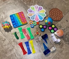Fidget Toy Collection. Mixed Bundle. Hardly Used. Freshly Washed